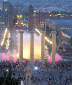 looking down from up top