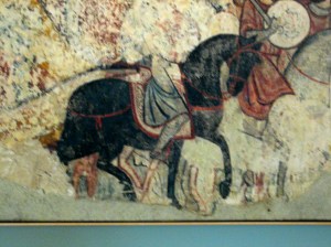 gorgeous black steed