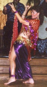 Diana belly dancing