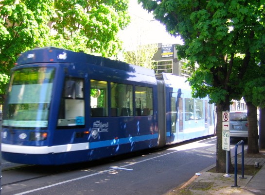 blue streetcar