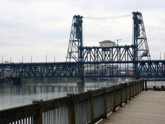 the Steel Bridge