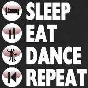 sleep eat dance