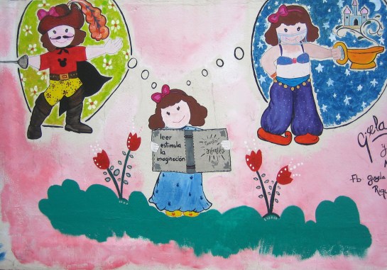 reading stimulates the imagination