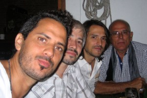 friends at a birthday party